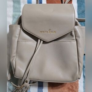 White Elm taupe backpack